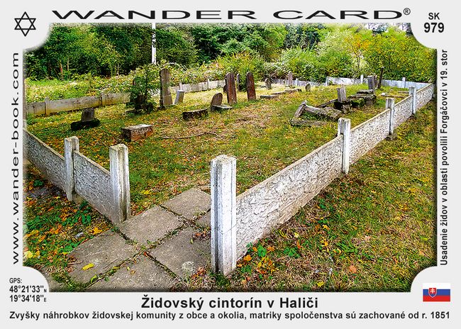 Židovský cintorín v Haliči
