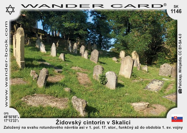 Židovský cintorín v Skalici