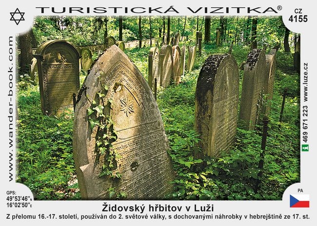 Židovský hřbitov v Luži