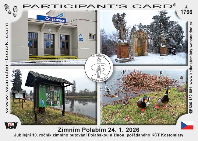 Zimním Polabím 24. 1. 2026