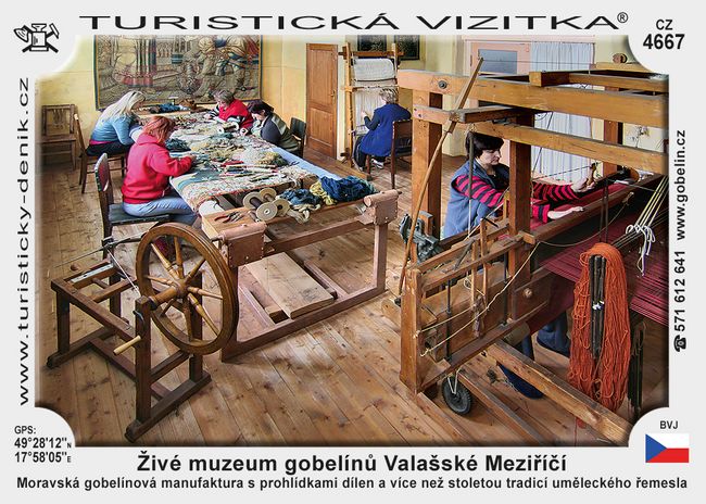 Živé muzeum gobelínů Valašské Meziříčí