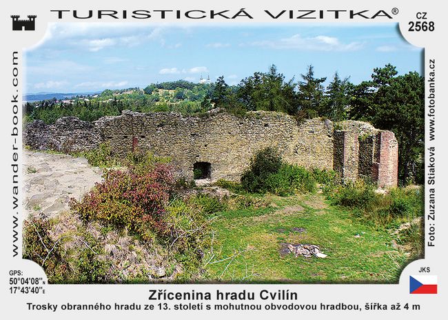 Zřícenina hradu Cvilín