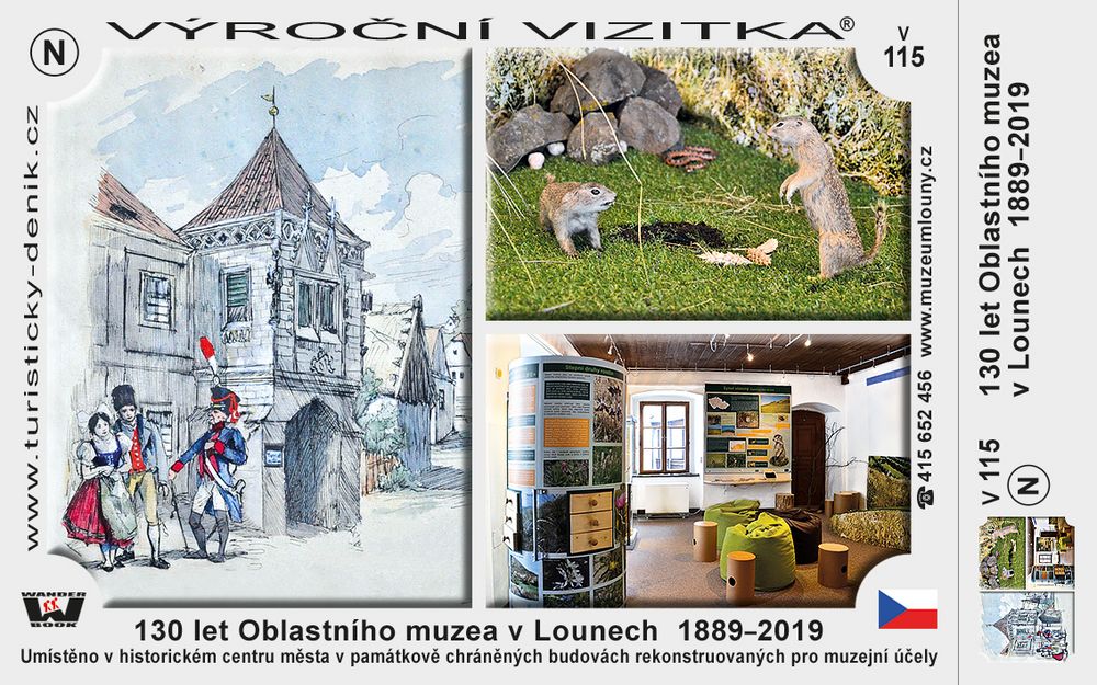 130 let Oblastního muzea v Lounech  1889–2019