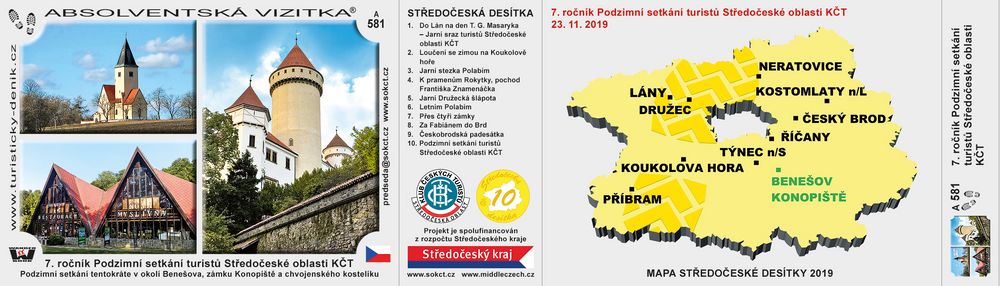 7. ročník Podzimní setkání turistů Středočeské oblasti KČT