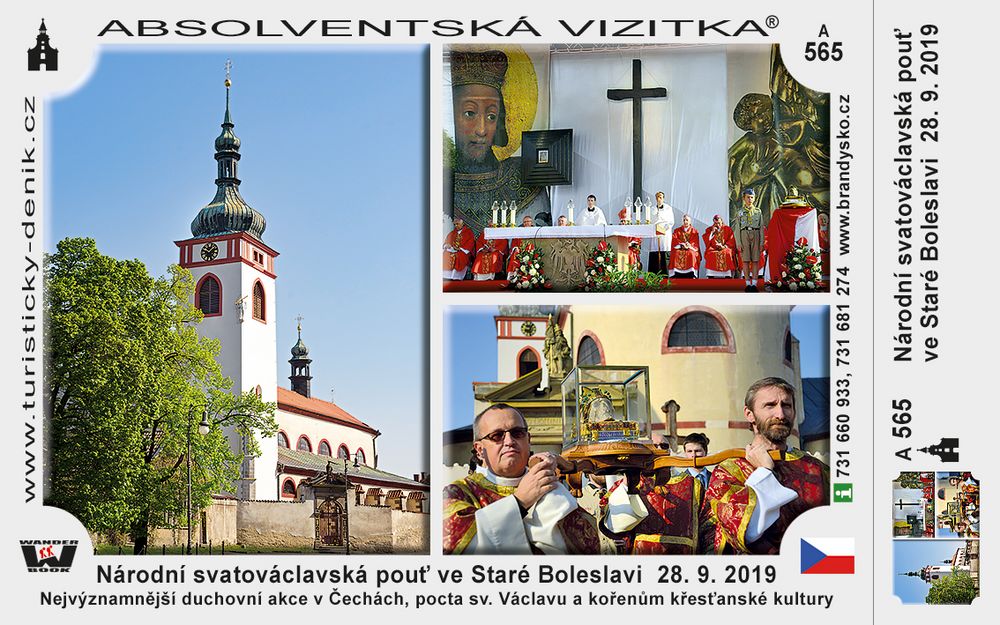 Národní svatováclavská pouť ve Staré Boleslavi  28. 9. 2019