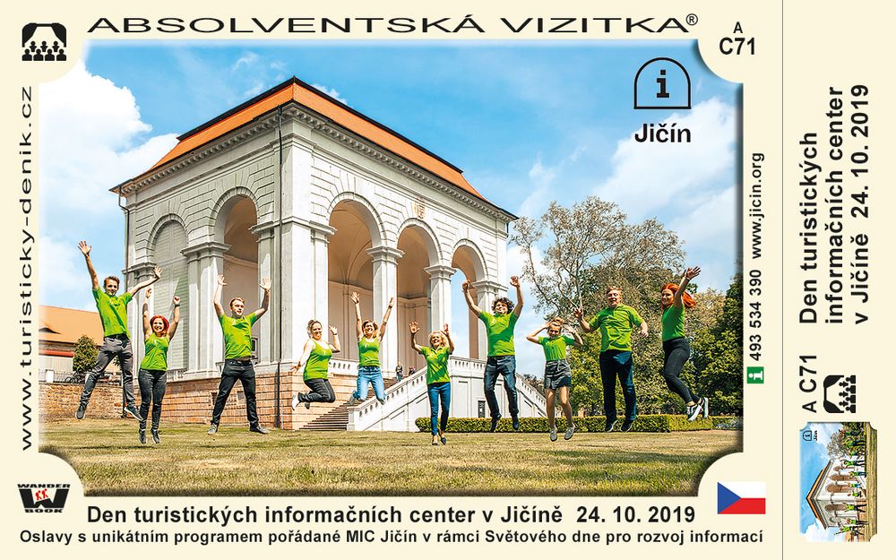 Den turistických informačních center v Jičíně  24. 10. 2019