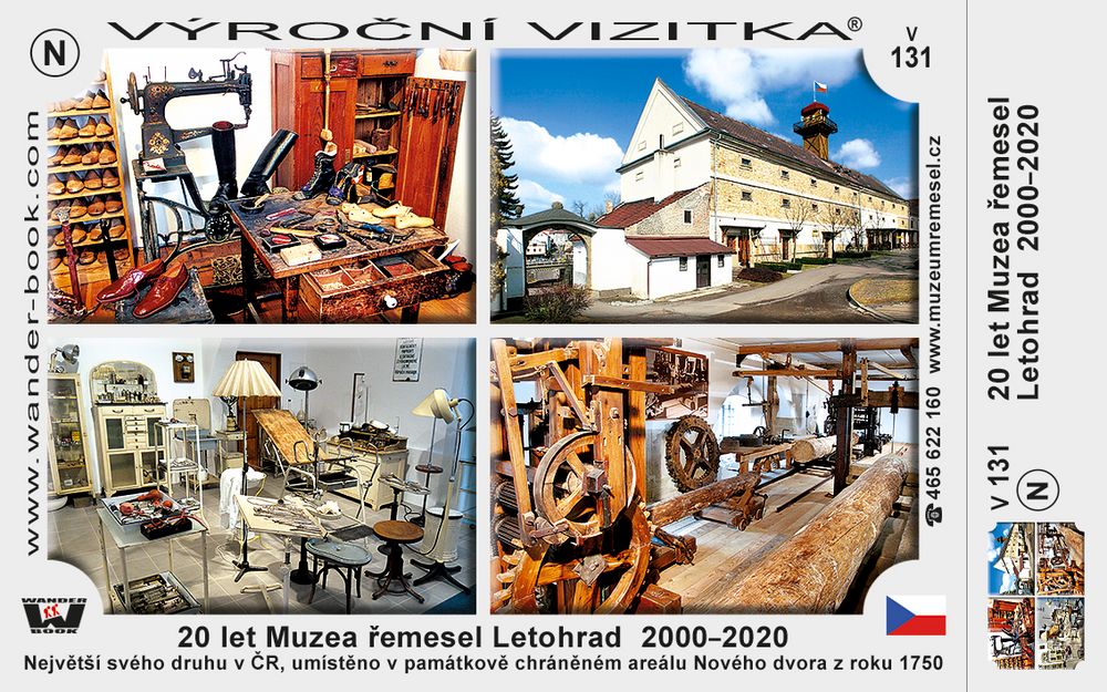 20 let Muzea řemesel Letohrad  2000–2020