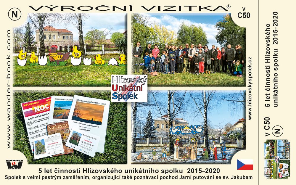 5 let činnosti Hlízovského unikátního spolku  2015–2020