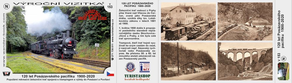 120 let Posázavského pacifiku  1900–2020
