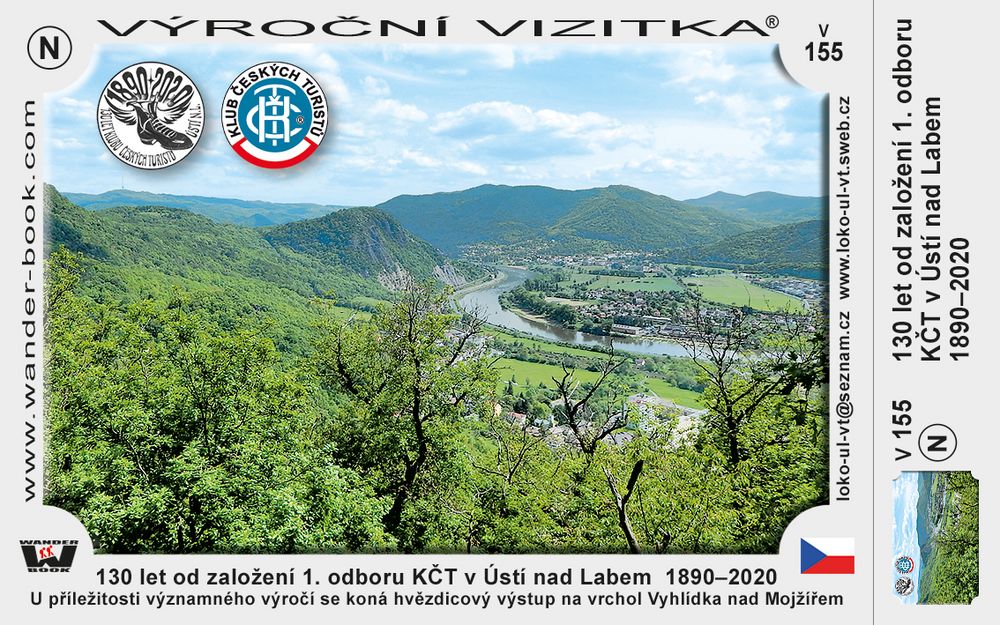 130 let od založení 1. odboru KČT v Ústí nad Labem  1890–2020