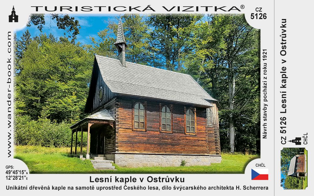 Lesní kaple v Ostrůvku