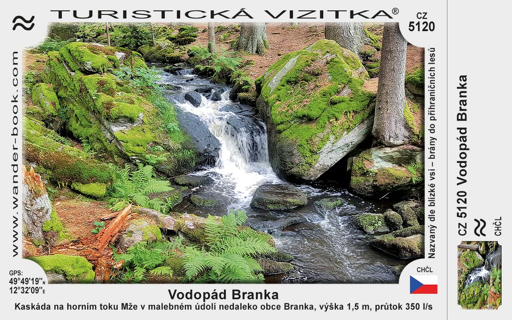 Vodopád Branka
