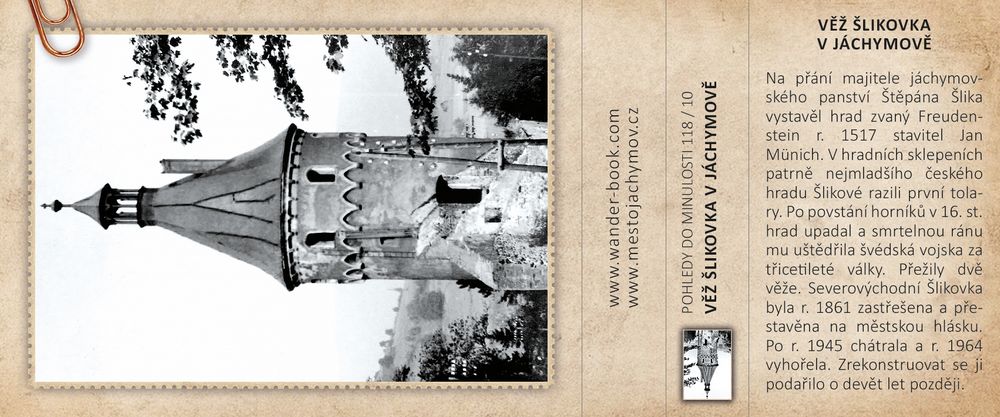 Věž Šlikovka v Jáchymově
