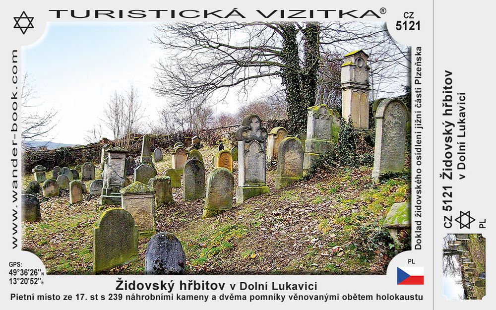 Židovský hřbitov v Dolní Lukavici