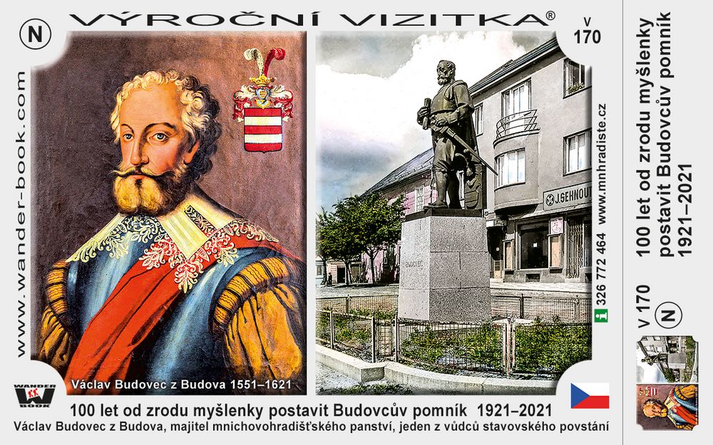 100 let od zrodu myšlenky postavit Budovcův pomník  1921–2021