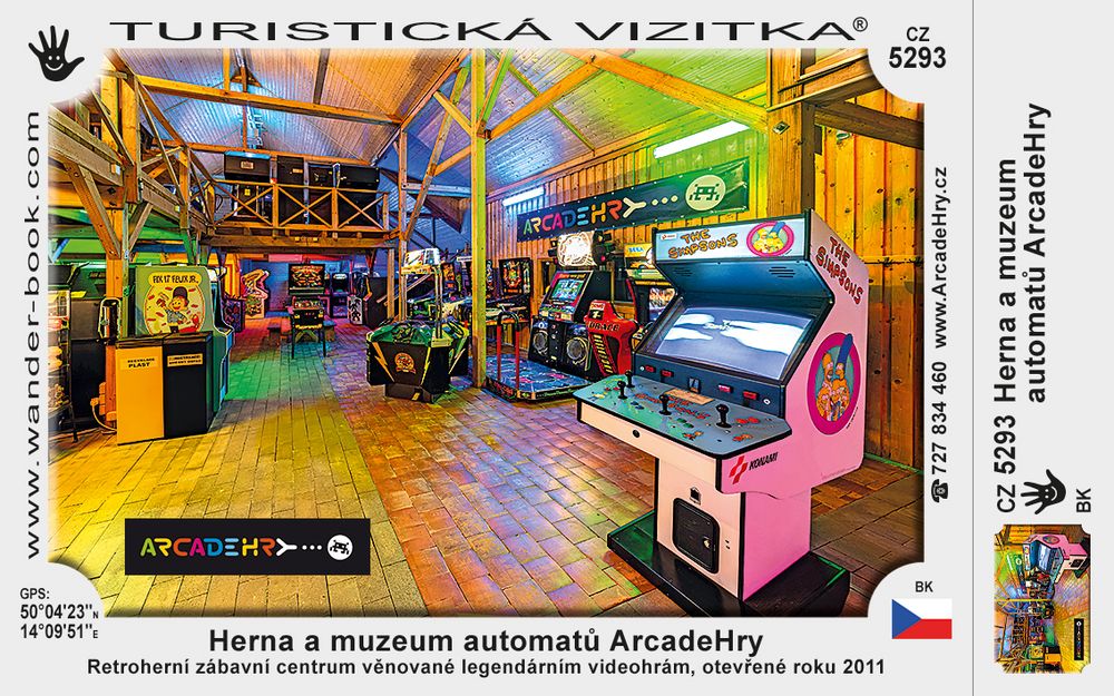 Herna a muzeum automatů ArcadeHry