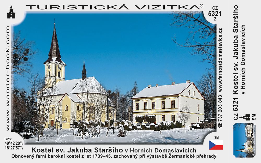 Kostel sv. Jakuba Staršího v Horních Domaslavicích