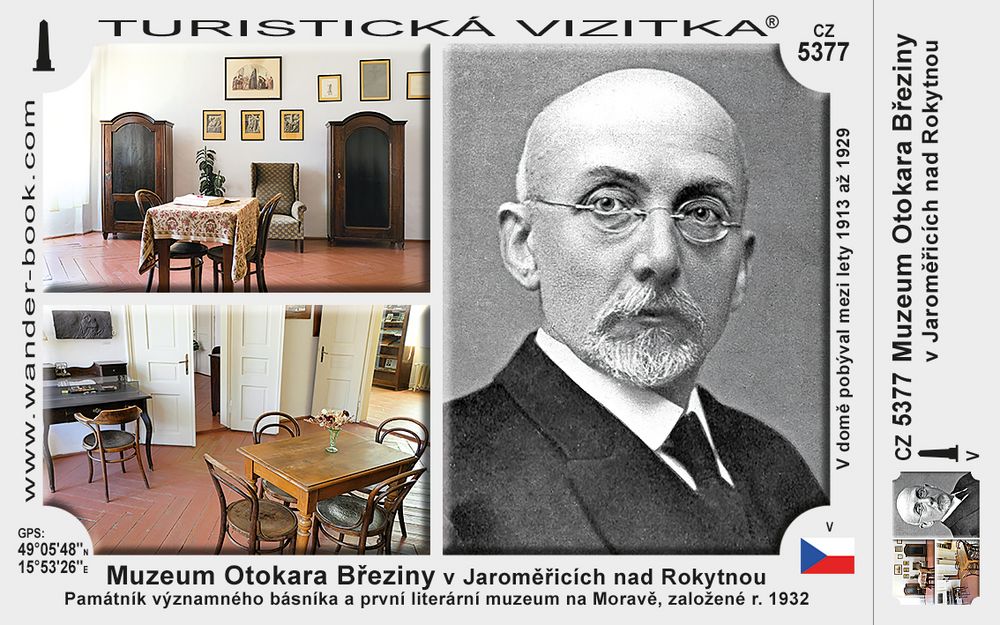 Muzeum Otokara Březiny v Jaroměřicích nad Rokytnou