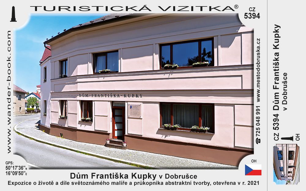 Dům Františka Kupky v Dobrušce