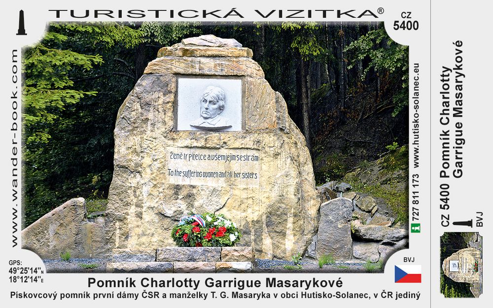 Pomník Charlotty Garrigue Masarykové