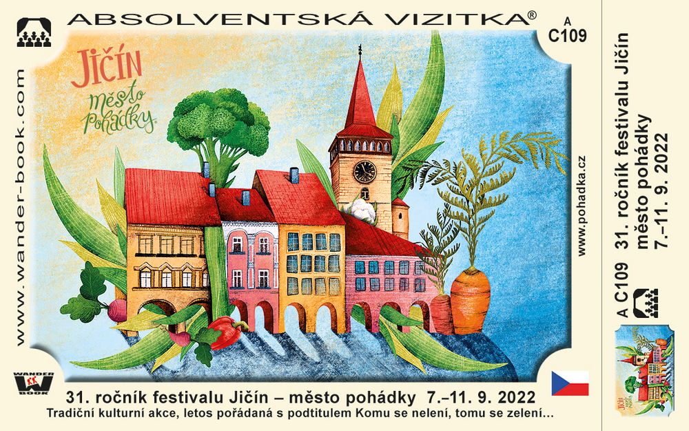 31. ročník festivalu Jičín – město pohádky  7.–11. 9. 2022
