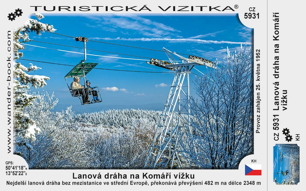 Lanová dráha na Komáří vížku