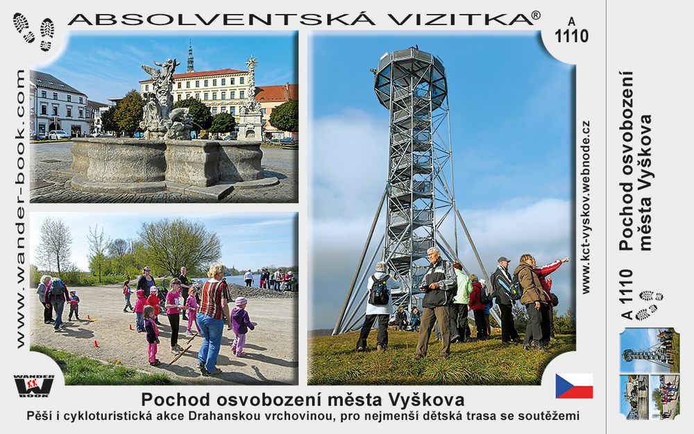 Pochod osvobození města Vyškova