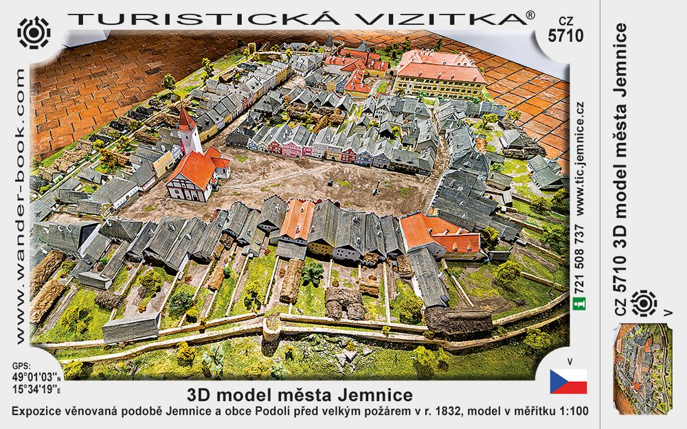 3D model města Jemnice