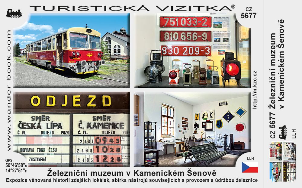Železniční muzeum v Kamenickém Šenově
