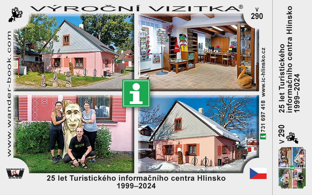 25 let Turistického informačního centra Hlinsko 1999–2024