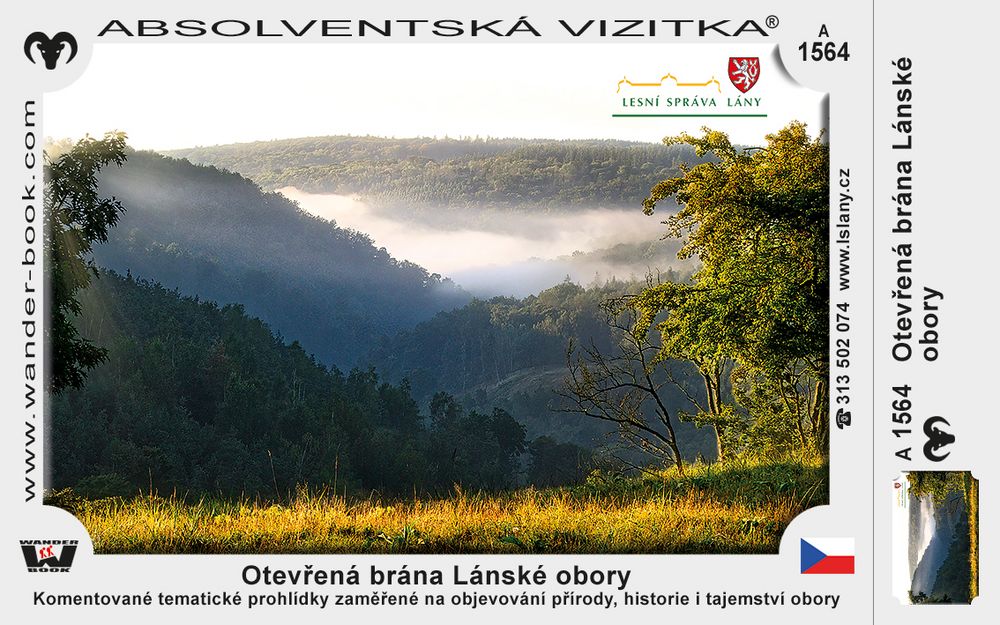 Otevřená brána Lánské obory