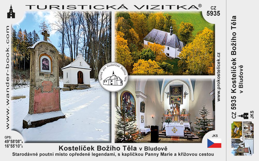 Kostelíček Božího Těla v Bludově