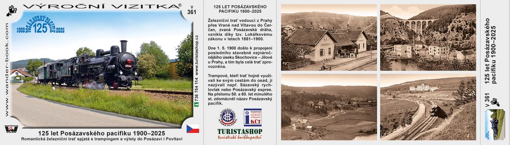 125 let Posázavského pacifiku 1900–2025