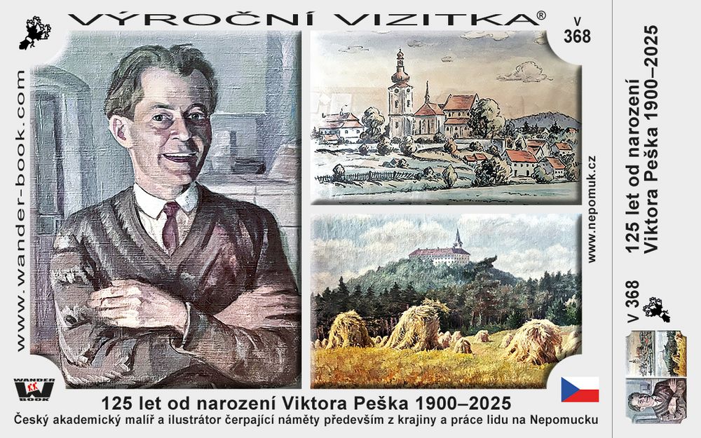 125 let od narození Viktora Peška 1900–2025