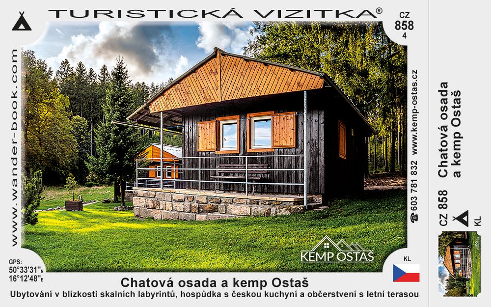 Chatová osada a kemp Ostaš