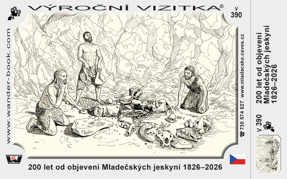 200 let od objevení Mladečských jeskyní 1826–2026