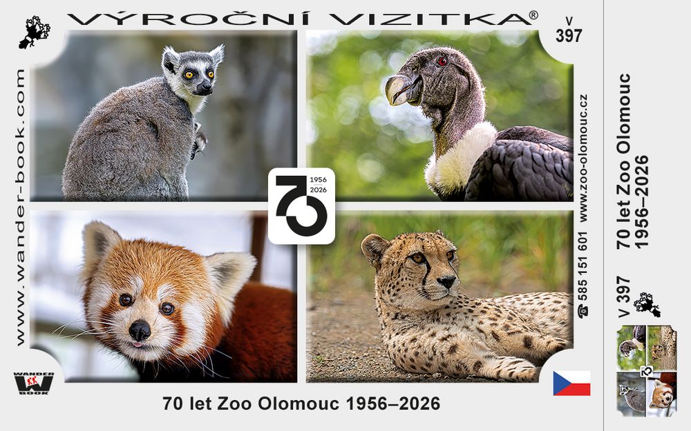 70 let Zoo Olomouc 1956–2026