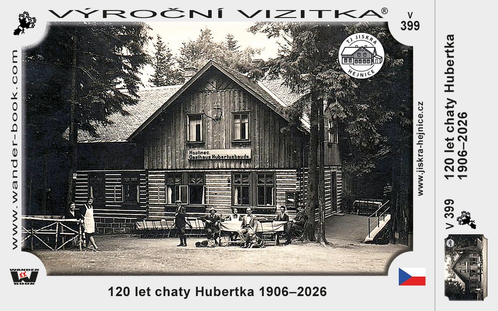 120 let chaty Hubertka 1906–2026