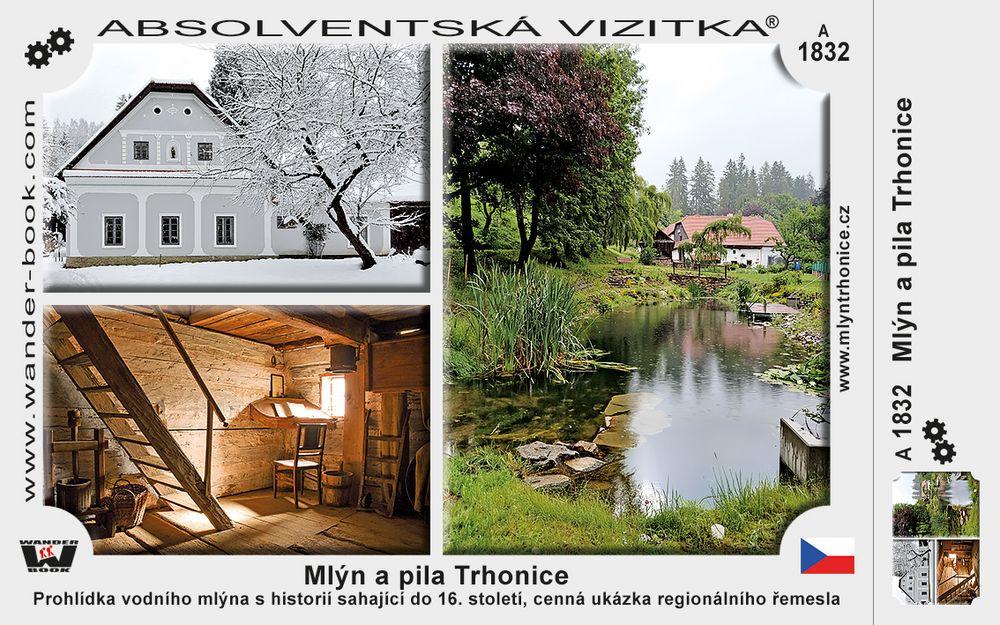 Mlýn a pila Trhonice