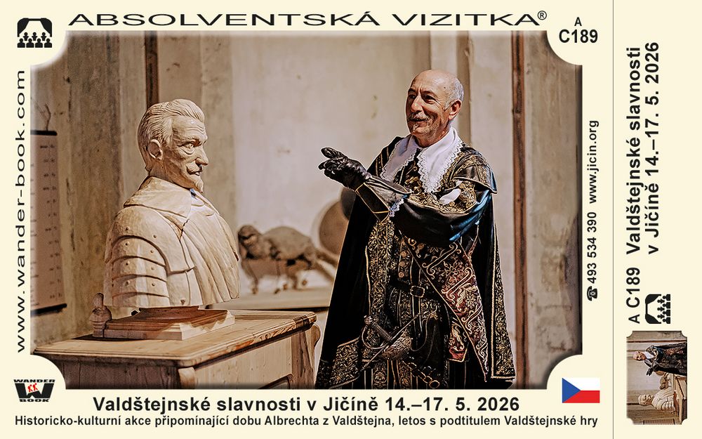 Valdštejnské slavnosti v Jičíně 14.–17. 5. 2026