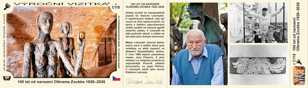 100 let od narození Olbrama Zoubka 1926–2026