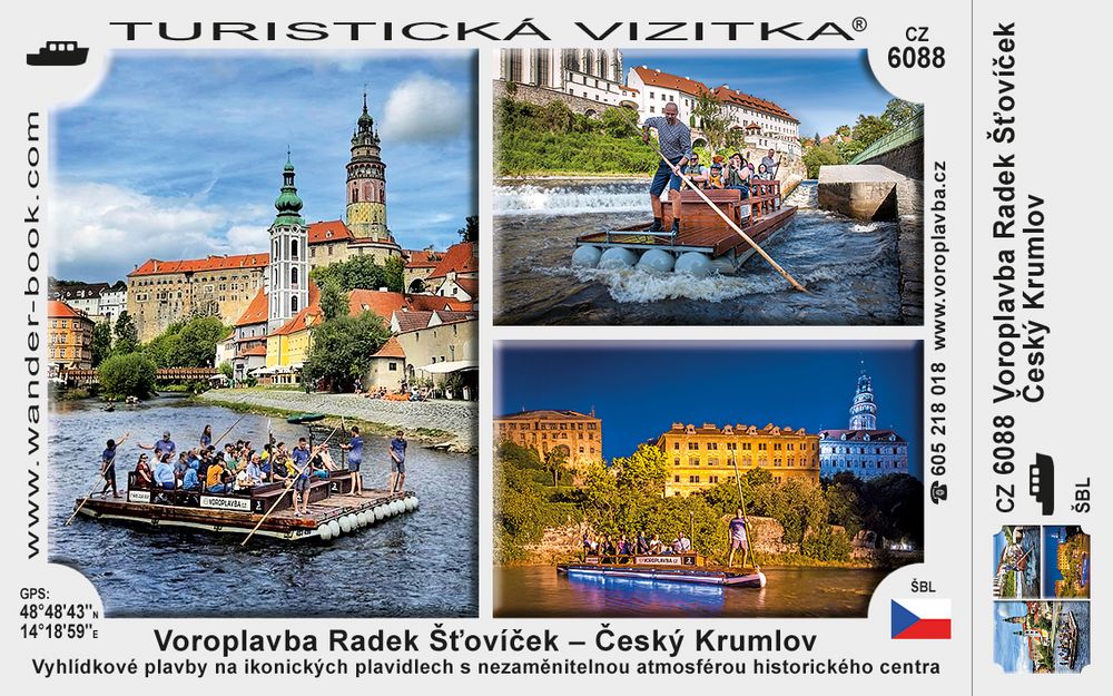 Voroplavba Radek Šťovíček – Český Krumlov