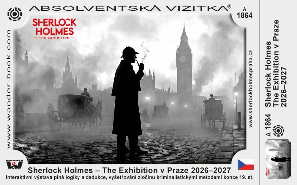 Sherlock Holmes – The Exhibition v Praze 2026–2027