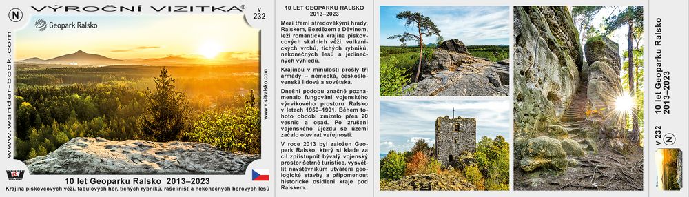 10 let Geoparku Ralsko  2013–2023