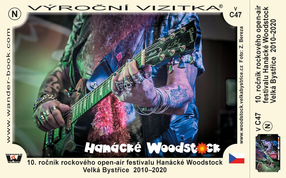 10. ročník rockového open-air festivalu Hanácké Woodstock Velká Bystřice  2010–2020