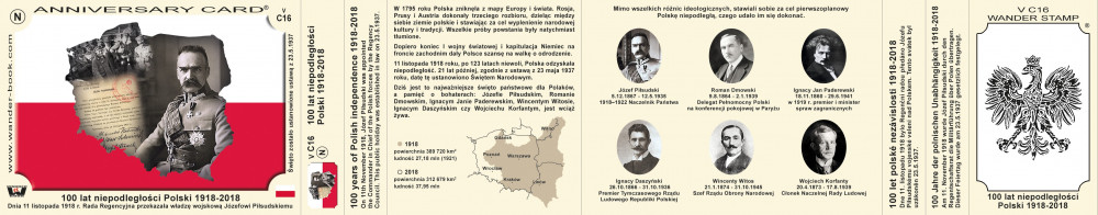 100 lat niepodległości Polski 1918-2018