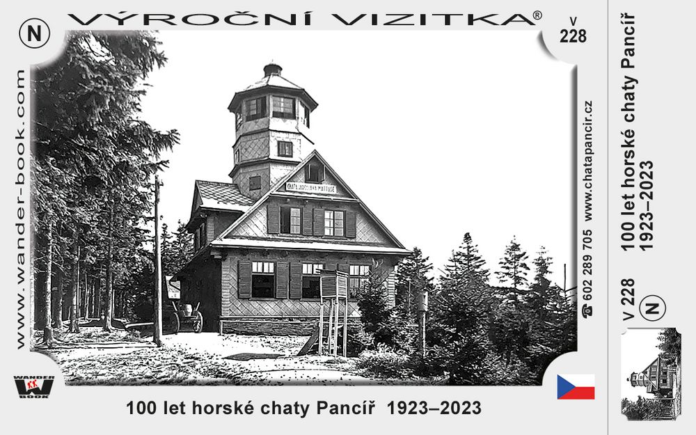 100 let horské chaty Pancíř  1923–2023