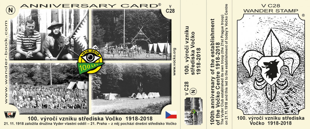 100. výročí vzniku střediska Vočko  1918–2018