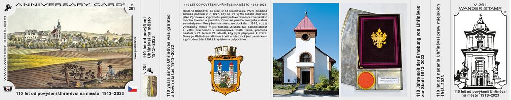 110 let od povýšení Uhříněvsi na město  1913–2023