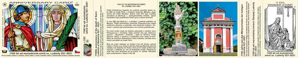 1100 let od mučednické smrti sv. Ludmily 921–2021